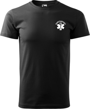 Męska koszulka Sanitariusz bawełniana dla Sanitariusza XXL