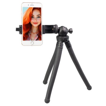 Mini Statyw elastyczny 30cm z uchwytem na telefon