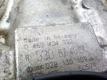 AUDI A4 B5 1.9 TDI ČERPADLO VSTŘIKOVAČE 0460404992