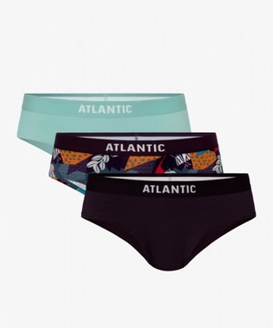 ATLANTIC majtki figi 3pak 3LP-181 bawełniane XL