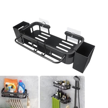 Uchwyt na Szczotki i Ręczniki do Zlewu ze Stali Nierdzewnej