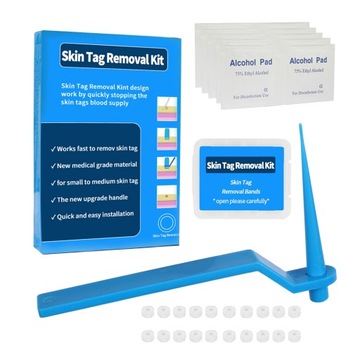Zestaw do usuwania tagów skóry - 20x zespoły