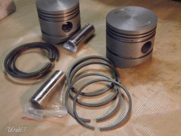 УРАЛ АЛМОТ ПОРШНИ I-ремонт