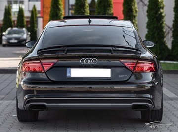 Audi A7 C7 A7 Sportback Facelifting 3.0 TDI competition 326KM 2016 Audi A7 3.0 BiTDI V6T 326KM 2016 Quattro Kamera Bose CzerwonePasy Alcantara, zdjęcie 11