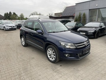 Volkswagen Tiguan I SUV Facelifting 2.0 TDI CR DPF BlueMotion 110KM 2015 Volkswagen Tiguan Navi Climatronic Ks serwisowa