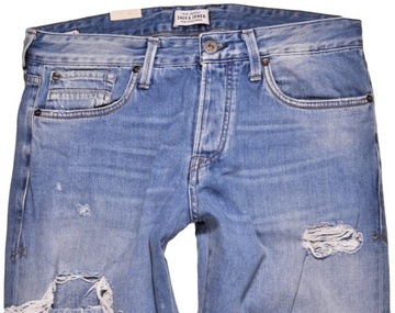 JACK&JONES spodnie Blue jeans MIKE VINTAGE W32 L32