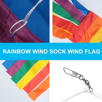 1 Pc wiatr flaga poliester elegancki okrągła