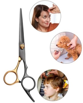 PROFESJONALNE NOŻYCZKI FRYZJERSKIE DO STRZYŻENIA WŁOSÓW BARDZO OSTRE BARBER