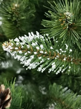 АЛМАЗНАЯ СОСНА 160 СМ ИСКУССТВЕННАЯ РОЖДЕСТВЕНСКАЯ ЕЛЬ НА СТВОЛЕ