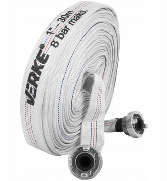 WĄŻ STRAŻACKI PARCIANY DO WODY BRUDNEJ SZAMBA 1 CAL 30M POMPY ZE ZŁĄCZKAMI