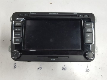 SKODA SUPERB 2 II 08-13r RADIO NAWIGACJA