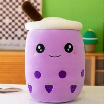 MASKOTKA PLUSZAK BUBBLE TEA UŚMIECH 26 cm MASKOTKI