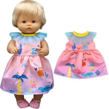 Платье для кукол Reborn Baby для 40 см Nenuco Ropa Y Su Hermanita