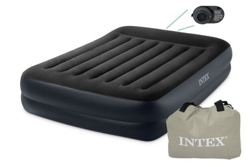Materac do spania z wbudowaną pompką 64124 Intex