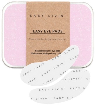 EASY LIVIN PŁATKI DO OCZU WIELORAZOWE EYE PADS