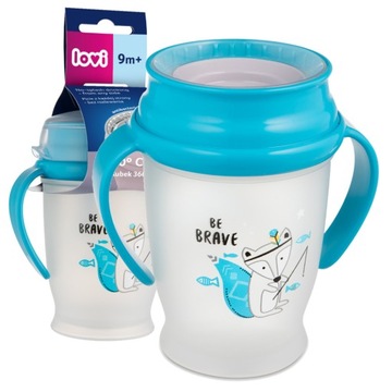 KUBEK NIEKAPEK LOVI 360 JUNIOR 250ml 12m+