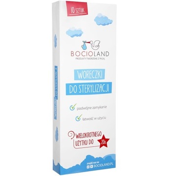Bocioland woreczki do sterylizacji w mikrofali