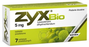 Zyx Bio 7tabl. alergia katar pokrzywka
