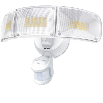 ZOFO Reflektor LED 6000 lm z czujnikiem ruchu na zewnątrz