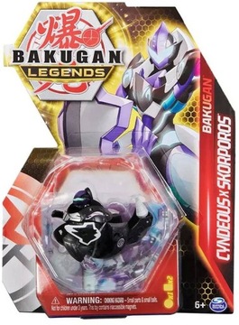 BAKUGAN LEGENDS FIGURKA CYNDEOUS X SKORPOROS