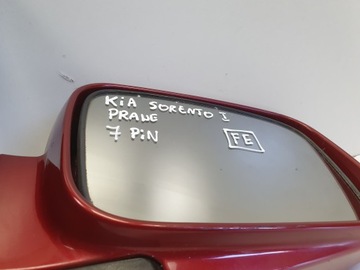 KIA SORENTO I 02-09R ZRCÁTKO PRAVÉ SPOLUJEZDCE 7 PIN