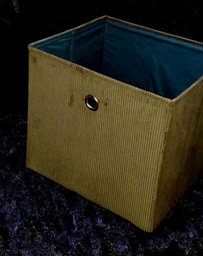 НАБОР КОРЗИН 2x ТЕМНО-ЗЕЛЕНАЯ КОРЗИНА VIGNIR НОВАЯ