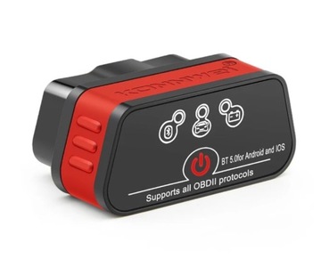 Диагностический интерфейс Konnwei OBD2 ELM327 Bt5 + программа SDPROG
