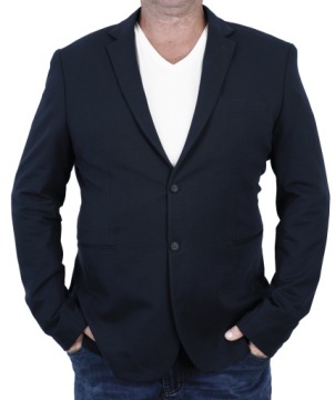 МУЖСКОЙ ОДНОРОДНЫЙ ТУРЕЦКИЙ ПИДЖАК ТЕМНО-СИНИЙ ИЗ ХЛОПКА ТЕМНО-СИНИЙ БОЛЬШОЙ 64