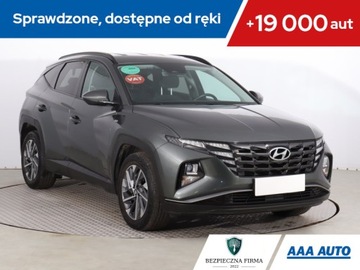 Hyundai Tucson IV SUV 1.6 T-GDI 48V 180KM 2021 Hyundai Tucson 1.6 T-GDI 48V MHEV, Salon Polska