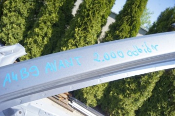 Audi A4 B9 Левый лонжерон, передняя часть, порог