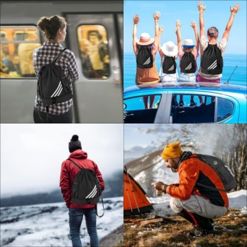 МОДНЫЕ СПОРТИВНЫЕ РЮКЗАКИ, НА ЗАВЯЗКЕ, ВОДОНЕПРОНИЦАЕМЫЕ, РЮКЗАК