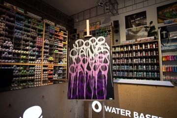 Маркер декоративный DRIPPER 10мм черный