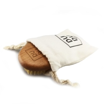 DUDU BODY Naturalna szczotka masaż ciała na sucho