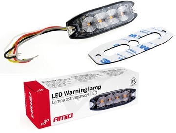 СВЕТОДИОДНАЯ СИГНАЛЬНАЯ ЛАМПА СТРОБОСКОП 12/24В