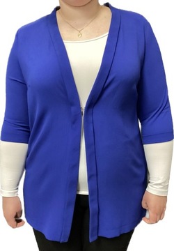Narzutka bluzka w kolorze niebieskim ERFO/Blue r46