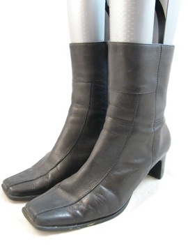 39 UK6 KOZAKI BUTY# JANETD # SKÓRA 1846