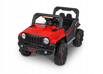 ЭЛЕКТРОМОБИЛЬ GRAND JEEP RS-1 PILOT, КРАСНЫЙ