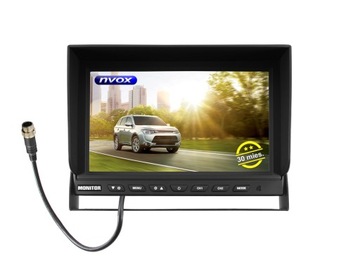 ЖК-МОНИТОР 9 ПОДДЕРЖКА ДО 2 КАМЕР 4PIN 12V 24V