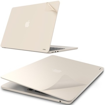 JCPAL Folia Ochronna na Obudowę do MacBook Air 13 2024 M3/2022 M2 MacGuard