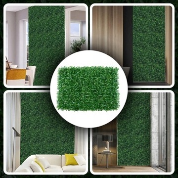 Искусственные зеленые растения на стенах плюща на стенах панели балконы занавес