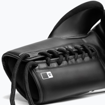 Боксерские перчатки Hayabusa S4 Lace Up черный/белый 14 унций