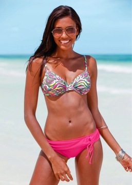 Z NADRUKIEM BPC R.38(75B) A8719 BIUSTONOSZ BIKINI