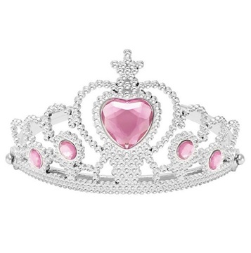 KORONA ROSZPUNKA AURORA ELSA ANNA RÓŻOWA