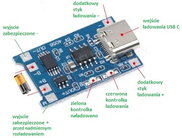 Тип UNO R3 USB C + литий-ионное зарядное устройство + кабель USB C