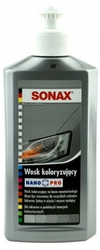 Sonax wosk koloryzujący NanoPro srebrny 250ml