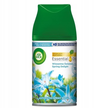 Air Wick Freshmatic Odświeżacz Powietrza Wiosenna Świeżość Wkład 250 ml