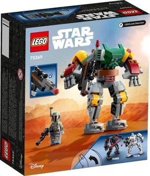 LEGO STAR WARS BLOCKS 75369 НАБОР ФИГУРОК МЕХА БОБИ ФЕТТА + СУМКА LEGO