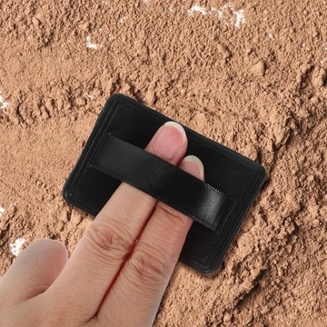 6 szt. pudru do makijażu pudru do twarzy welurowy aplikator prasowany pod o