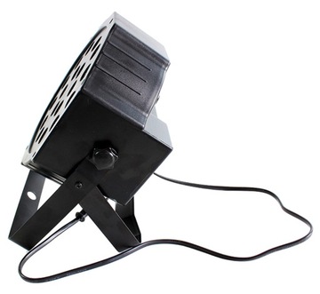 ЦВЕТНОЙ РЕФЛЕКТОР ДИСКОТЕЧНЫЙ СТРОБОСКОП 18x СВЕТОДИОДНЫХ RGB DMX РАМКА ZD64A