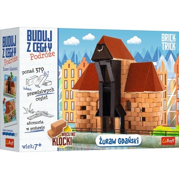 Żuraw Gdański XXL Brick Trick Buduj z Cegły Trefl 61385